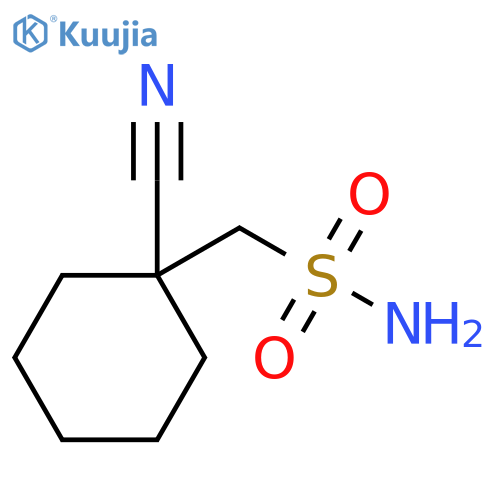 (1-cyanocyclohexyl)methanesulfonamide structure