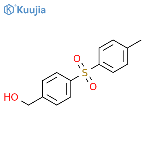 4-(4-methylbenzenesulfonyl)phenylmethanol structure