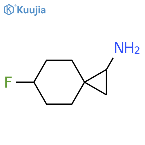 6-fluorospiro2.5octan-1-amine structure