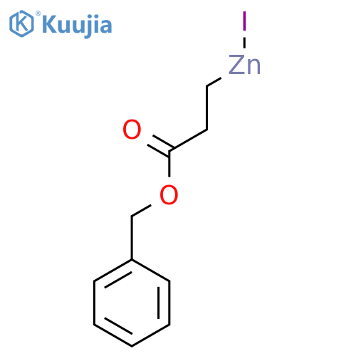 Zinc, iodo[3-oxo-3-(phenylmethoxy)propyl]- structure