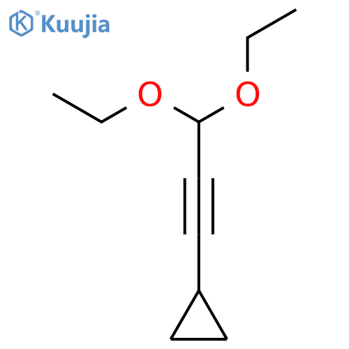 Cyclopropane,(3,3-diethoxy-1-propyn-1-yl)- structure