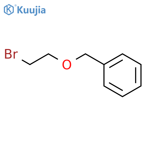 [(2-bromoethoxy)methyl]benzene structure