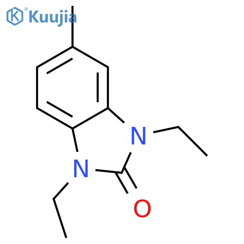 1,3-Diethyl-5-methyl-1,3-dihydro-benzoimidazol-2-one structure