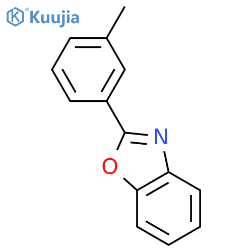 Benzoxazole,2-(3-methylphenyl)- structure