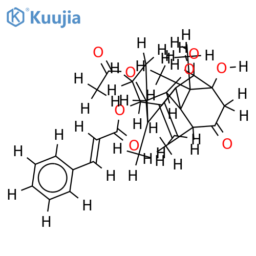 5-Cinnamoyl-9-O-acetylphototaxicin I structure