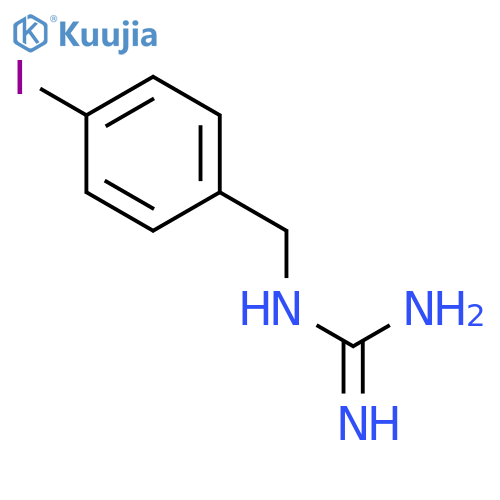 para-Iodobenzylguanidine structure