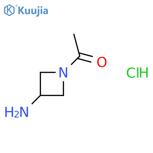 1-(3-aminoazetidin-1-yl)ethan-1-one hydrochloride structure
