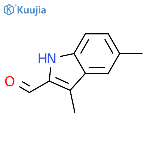 3,5-Dimethyl-1H-indole-2-carbaldehyde structure