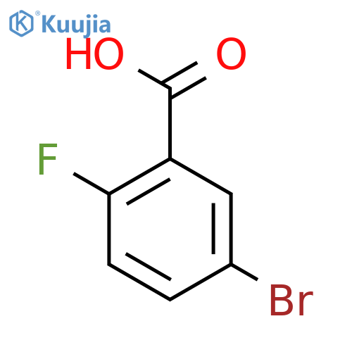 5-Bromo-2-fluorobenzoic acid structure