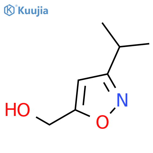 (3-Isopropylisoxazol-5-yl)methanol structure