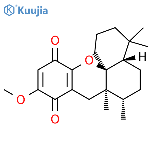 Benzo[d]xanthene-9,12-dione, 1,2,3,4,4a,5,6,7,7a,8-decahydro-10-methoxy-4,4,7,7a-tetramethyl-, (4aS,7S,7aR,13aS)- structure