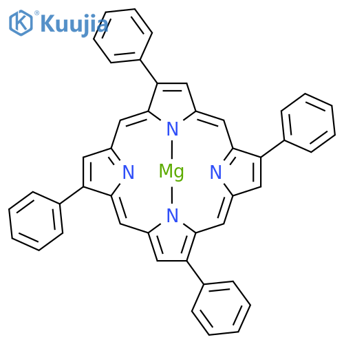 Magnesium meso-tetraphenylporphine monohydrate structure