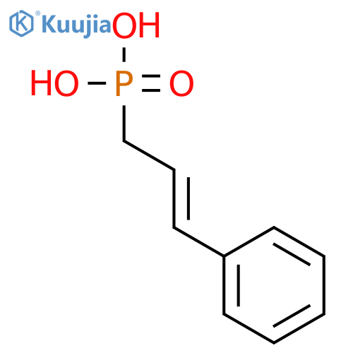 Cinnamylphosphonic acid (E) structure
