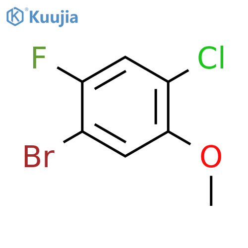 5-Bromo-2-chloro-4-fluoroanisole structure