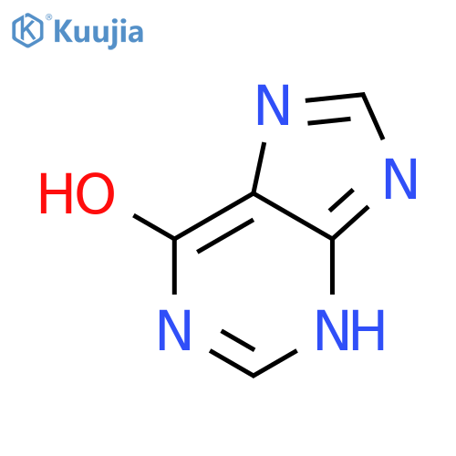 3H-Purin-6-ol (9CI) structure