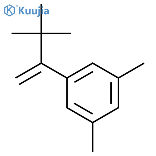 Benzene,1-(2,2-dimethyl-1-methylenepropyl)-3,5-dimethyl- structure