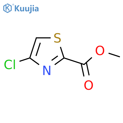 2-Thiazolecarboxylic acid, 4-chloro-, methyl ester structure