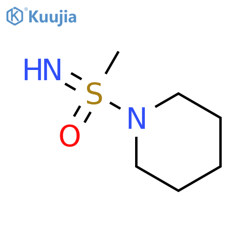 imino(methyl)(piperidin-1-yl)-lambda6-sulfanone structure
