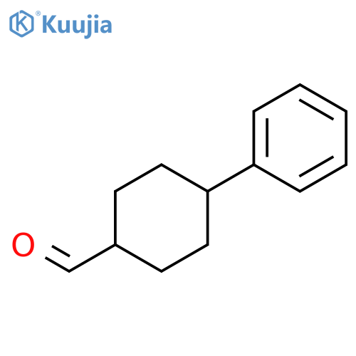 4-phenylcyclohexane-1-carbaldehyde structure