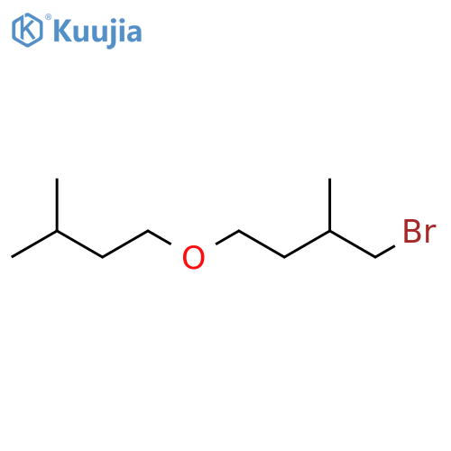 Butane, 1-bromo-2-methyl-4-(3-methylbutoxy)- structure