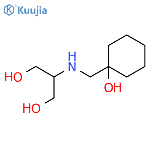 2-{(1-hydroxycyclohexyl)methylamino}propane-1,3-diol structure