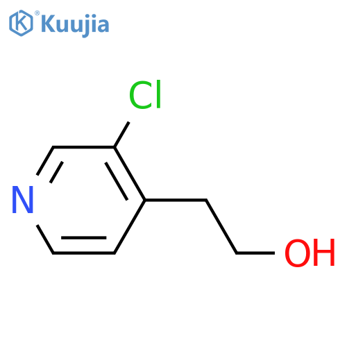 2-(3-chloropyridin-4-yl)ethan-1-ol structure