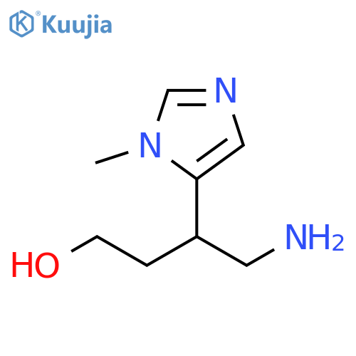 γ-(Aminomethyl)-1-methyl-1H-imidazole-5-propanol structure