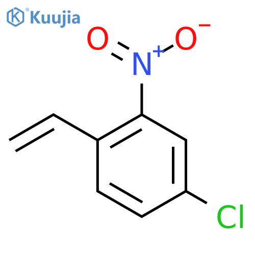 4-Chloro-1-ethenyl-2-nitrobenzene structure