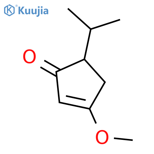 2-Cyclopenten-1-one,3-methoxy-5-(1-methylethyl)- structure