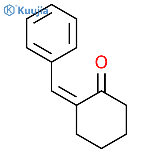 2-(phenylmethylidene)cyclohexan-1-one structure