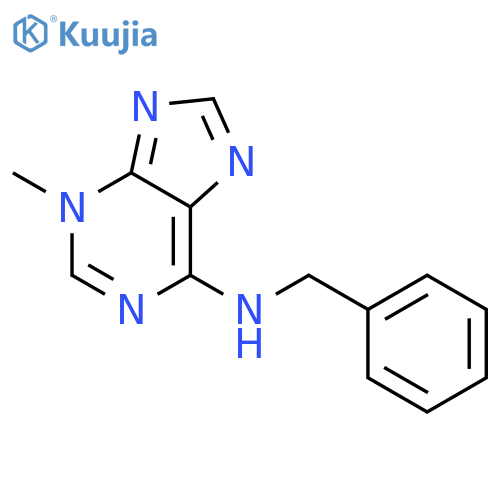3H-Purin-6-amine, 3-methyl-N-(phenylmethyl)- structure