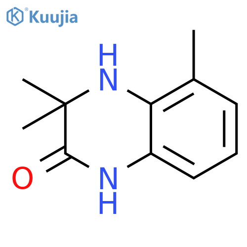 2(1H)-Quinoxalinone,3,4-dihydro-3,3,5-trimethyl- structure