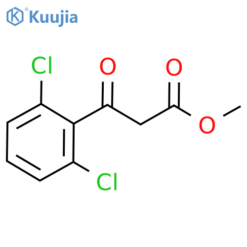 methyl 3-(2,6-dichlorophenyl)-3-oxopropanoate structure