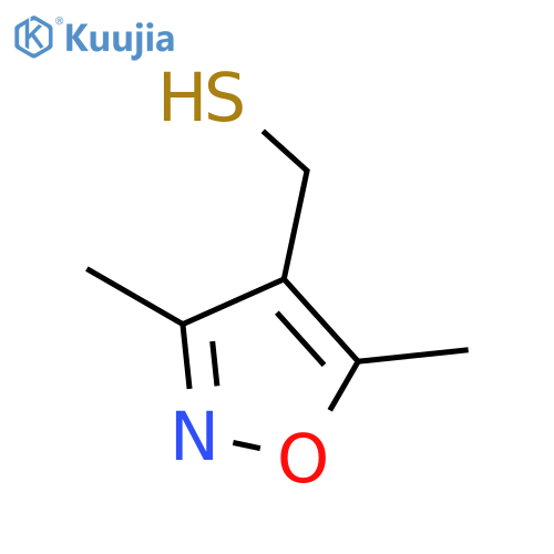 (dimethyl-1,2-oxazol-4-yl)methanethiol structure