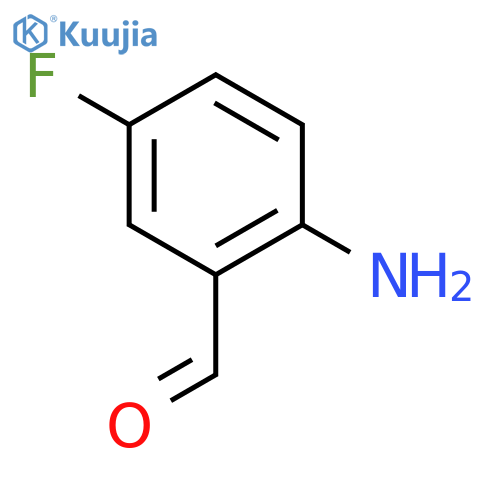 2-Amino-5-fluorobenzaldehyde structure