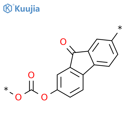 Poly[oxycarbonyloxy(9-oxo-9H-fluorene-2,7-diyl)] structure