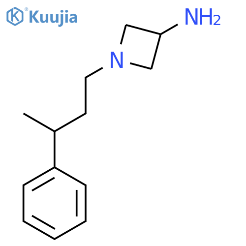1-(3-Phenylbutyl)azetidin-3-amine structure