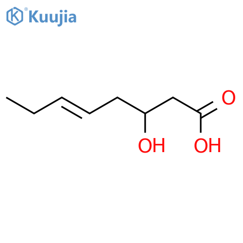 5-Octenoic acid, 3-hydroxy- structure