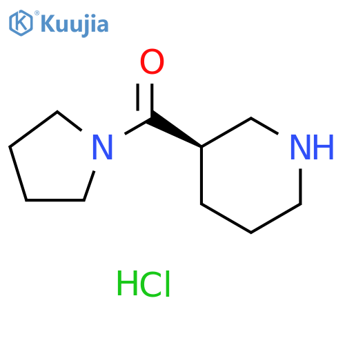 R-Piperidin-3-yl-pyrrolidin-1-yl-methanone, hydrochloride structure