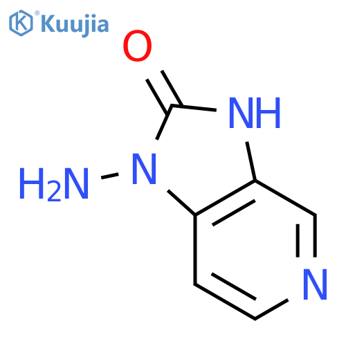 2H-Imidazo[4,5-c]pyridin-2-one,1-amino-1,3-dihydro- structure