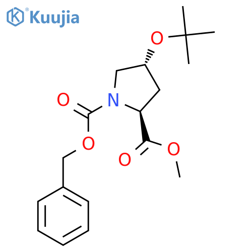 Z-Hyp(tBu)-OMe structure
