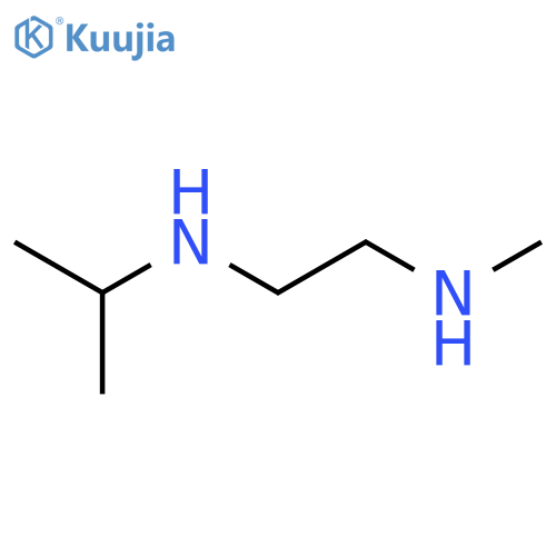N-isopropyl-N'-methylethane-1,2-diamine structure