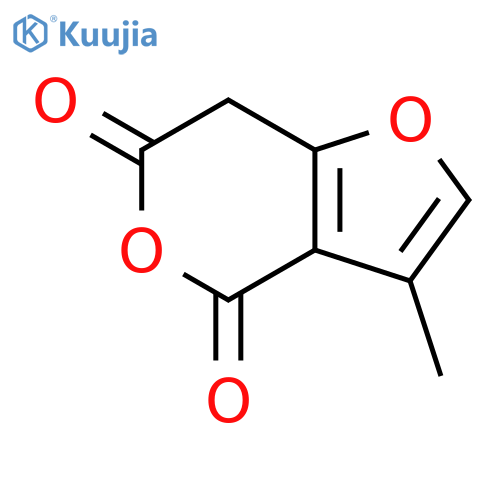 3-methyl-4H,6H,7H-furo3,2-cpyran-4,6-dione structure