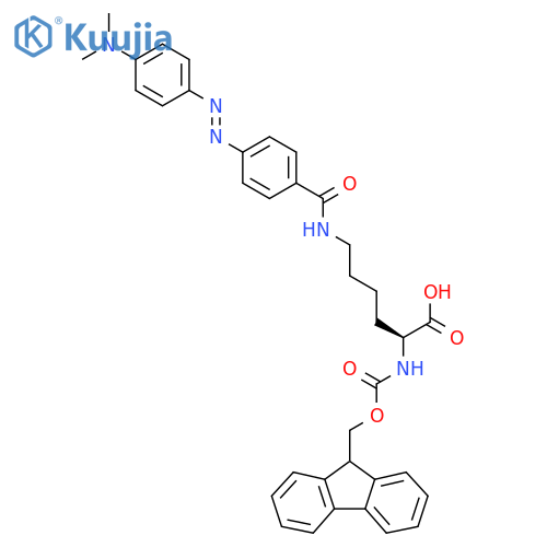 Fmoc-Lys(Dabcyl)-OH structure