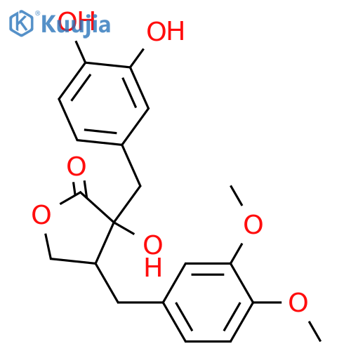 3,3',4,4',8-Pentahydroxy-8,8'-lignan-9,9'-olide; (8S,8'S)-form, 3',4'-Di-Me ether structure
