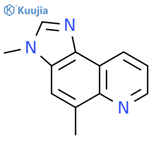 3H-Imidazo[4,5-f]quinoline,3,5-dimethyl- structure