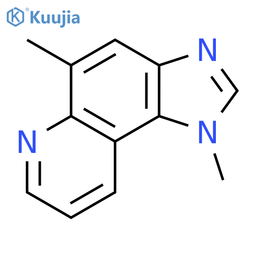 1H-Imidazo[4,5-f]quinoline,1,5-dimethyl- structure