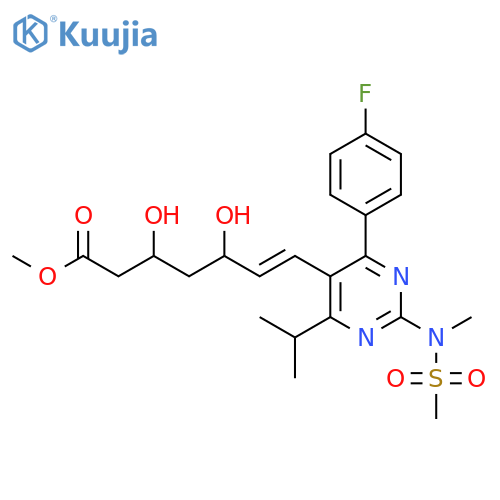 Rosuvastatin methyl ester structure