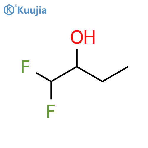 1,1-difluorobutan-2-ol structure