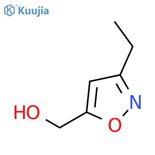 (3-Ethyl-isoxazol-5-yl)-methanol structure